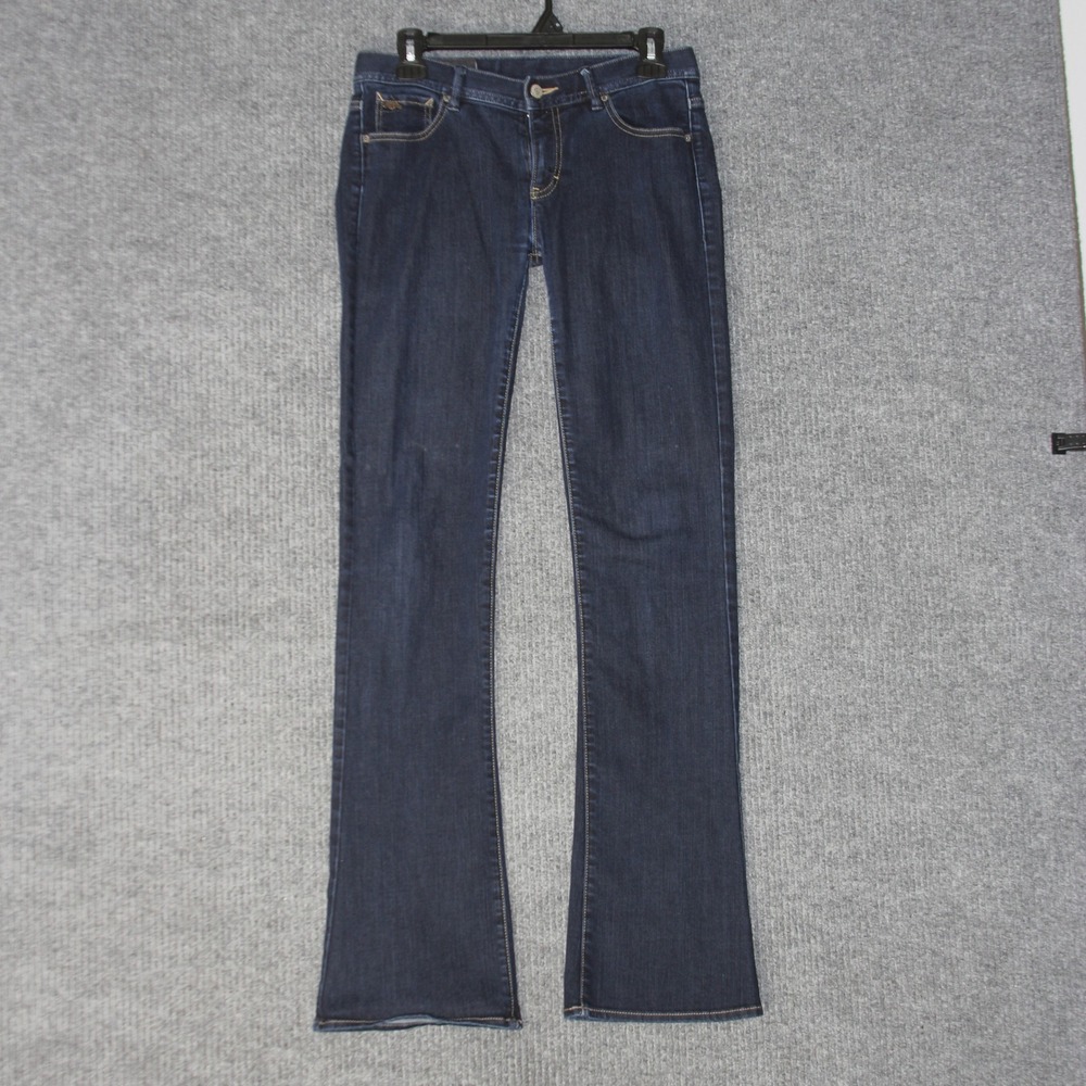 Armani Exchange Skinny Boot Jeans Womens 26‎ Blue Dark Wash J25 Skinny Boot